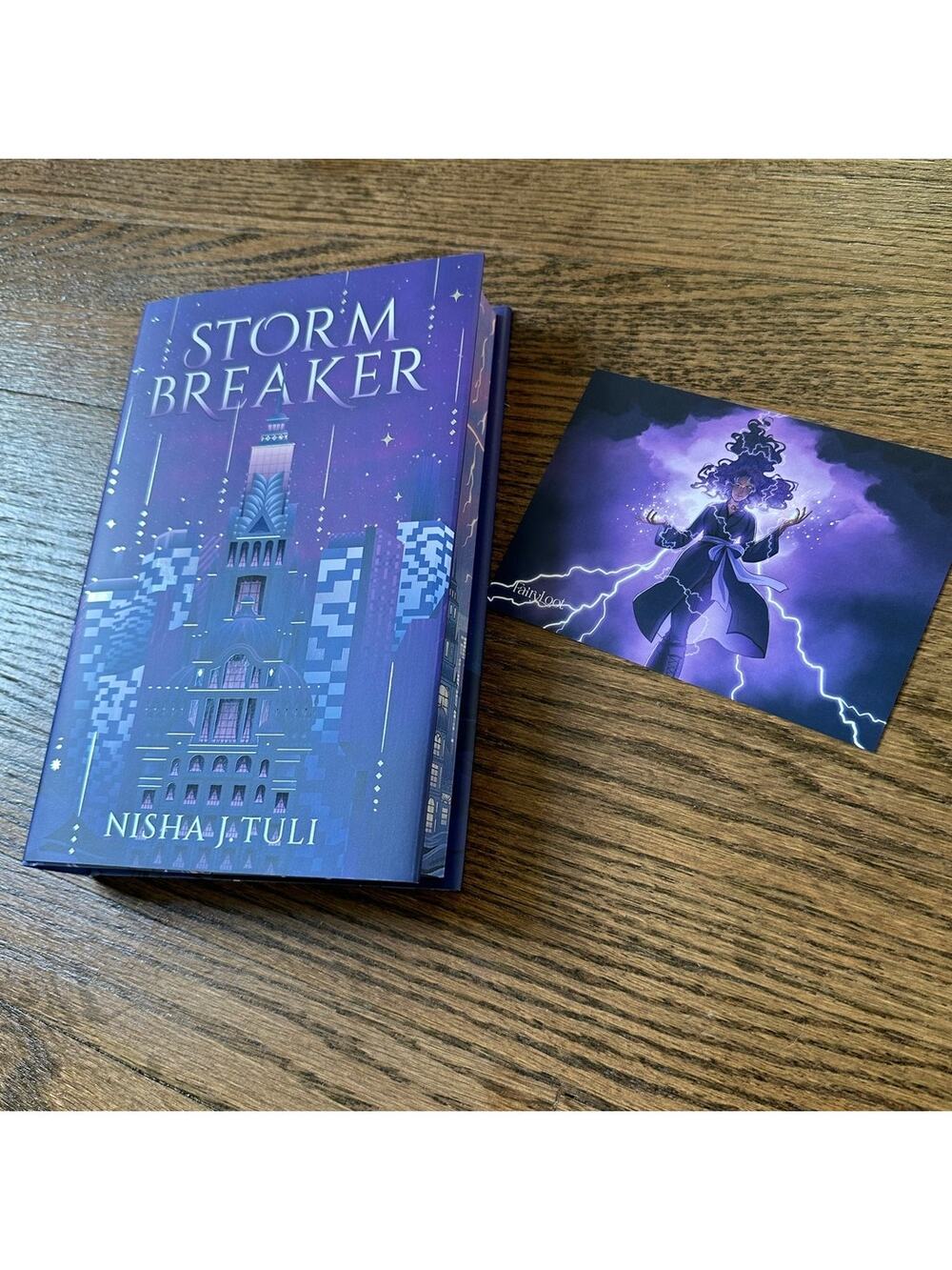 Fairyloot Special Edition Storm Breaker By Nisha J. Tuli Hardcover